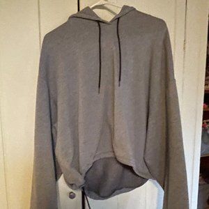 Cheap Monday Grey Expose Logo Activewear Outerwear